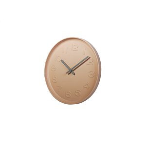HORLOGE MURALE 32cm - Rose