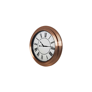 HORLOGE MURALE 46.5x 8cm - Bronze