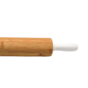Rouleau à pâtisserie en bambou - Beige Naturel
