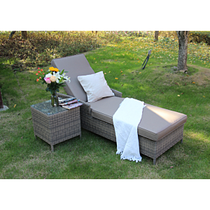 BAIN DE SOLEIL INCLINABLE VIP VIBES - Taupe