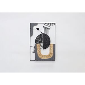 Décoration Murale 40.0x59.7x2.5 - Multicouleur