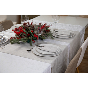 CHEMIN DE TABLE 45x150 - Gris