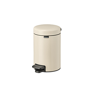 Poubelle à Pedale Newlcon 3L – beige Poubelles de salle de bain