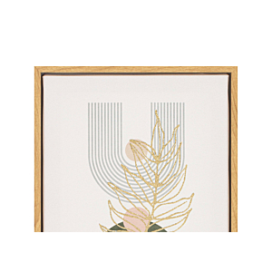 TABLEAU ABSTRAIT AVEC CADRE 18x24x2,3 - Multicouleur