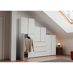 Meuble Multifonctions Orsa 125cm - Blanc