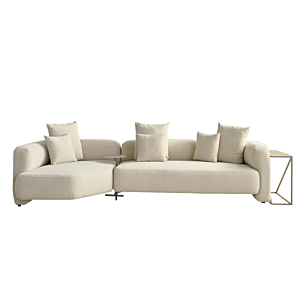 SALON MILANO + CONSOLE + TABLE DE COIN RONDE Promos printemps