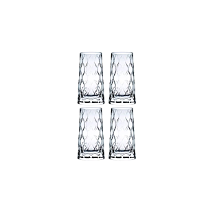 Set De 4 Verres à Jus LEAFY 350ml - Blanc Art de la table Ramadan
