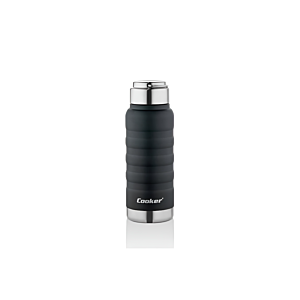 MUG SPIRAL ISOTHERMIQUE 2 PAROIS ACIER INOXYDABLE 400ML- Noir Tasses et mugs