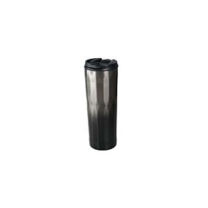 MUG ISOTHERMIQUE GLASSY 2 PAROIS ACIER INOXYDABLE 500ML- Noir Art de la table