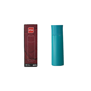 MUG SOFT ISOTHERMIQUE 2 PAROIS ACIER INOXYDABLE 400ML - BLEU 