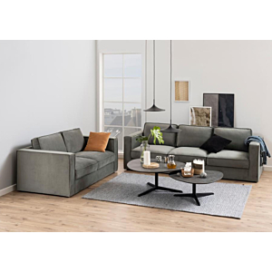 Table ovale BARNSLEY - Noir