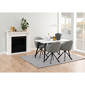 Chaise MITZIE - Gris