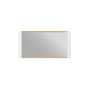 MIROIR LAZIO - Blanc / Doré Console