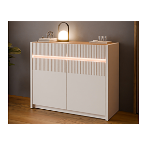 Buffet OAK SQUERE 2 Portes – Beige