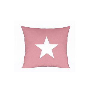 Coussin Enfant Étoile – Rose TEXTILE