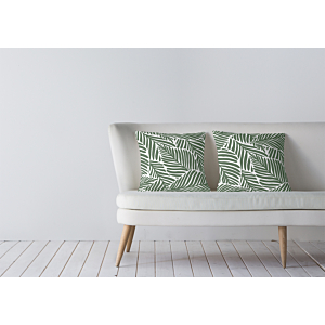 Coussin Feuilles de Palmier – Vert