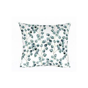 Coussin Feuilles - Bleu Vert Coussins décoratifs