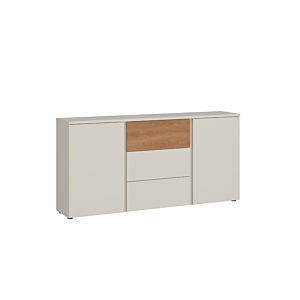 COMMODE HAMM - Chêne / Crème Commodes rangements