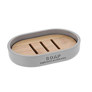 PORTE SAVON PRESTIGE - Gris clair Salle de Bain