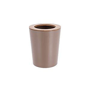 POUBELLE PRESTIGE EVASÉE 5L - CAPPUCCINO Poubelles de salle de bain