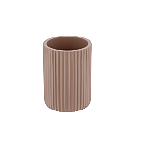 GOBELET STRIÉ ARRONDI - CAPPUCCINO Goblets et distributeurs de savon