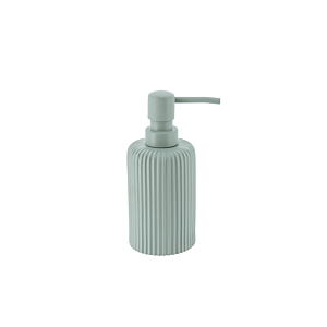 DISTRIBUTEUR À SAVON STRIÉ 230ML - VERT EUCALYPTUS Goblets et distributeurs de savon