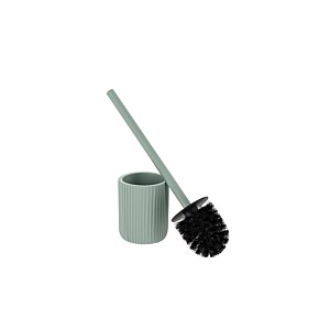 BROSSE WC STRIÉ - VERT EUCALYPTUS