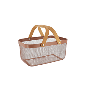 PANIER DE RANGEMENT RECTANGULAIRE - CARAMEL Paniers et corbeilles