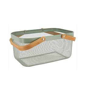 PANIER DE RANGEMENT RECTANGULAIRE - KAKI