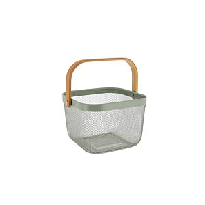 PANIER DE RANGEMENT CARRÉ - KAKI Paniers et corbeilles