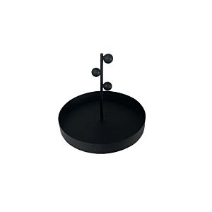 SERVITEUR CIRCULAIRE 3B 25/20CM - NOIR