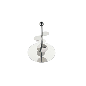 SERVITEUR 20x20cm - ARGENTÉ