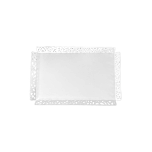 PLAT DE PRESENTATION ZINE 20CM - BLANC