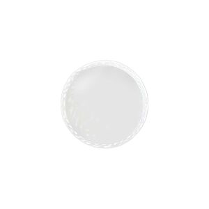 PLAT DE PRESENTATION ZINE CIRCULAIRE 20CM - BLANC Serviteurs