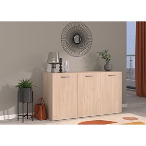 Commode EASYLIFE 3 PORTES - Chêne