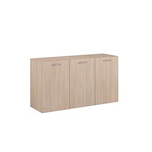 Commode EASYLIFE 3 PORTES - Chêne Buffet et commandes