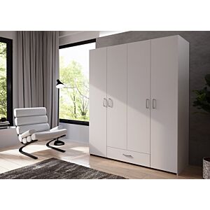 ARMOIRE ECONOBOX 4 Portes - Blanc