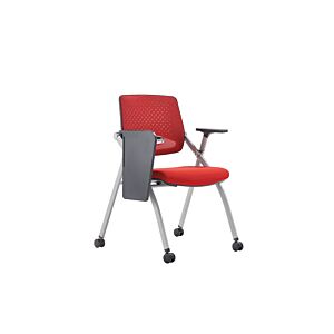 CHAISE NOTESEAT AVEC ÉCRITOIRE - ROUGE