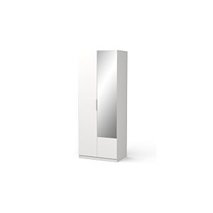 Armoire GHOST 2 Portes - Blanc Soldes été