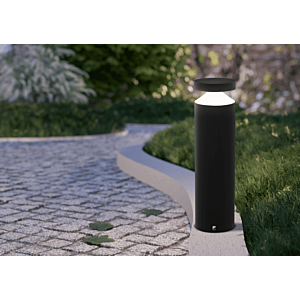 BORNE LUMINEUSE À LED MELZO - Noir