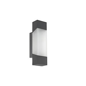 APPLIQUE MURALE ACIER GALVANISÉ GORZANO -GRIS Luminaires et éclairages