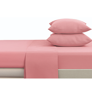 TAIE D'OREILLER COTONELLE ECLATE 70x50 - ROSE