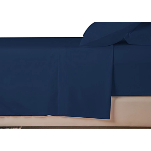 DRAP PLAT COTONELLE - NAVY BLEU