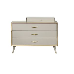 Double Commode CHENTO - Beige / Doré