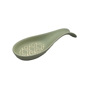 Repose Cuillère En Porcelaine 22cm - Vert Art de la table Ramadan