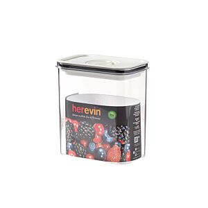 Boîte de rangement 1,8L Couvercle sous vide - Blanc Rangement cuisine
