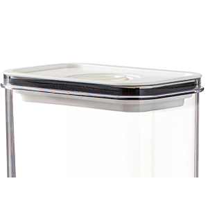 Boîte de rangement 3L Couvercle sous vide - Blanc