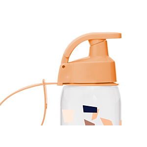 Bouteille d'eau 500ml avec crochet - Multicouleur