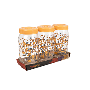Bocal décoré 1L- Multicouleur