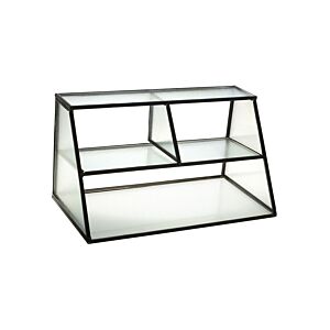 Rangement Bureau BLUE LAGON - Blanc Transparent / Noir Décoration